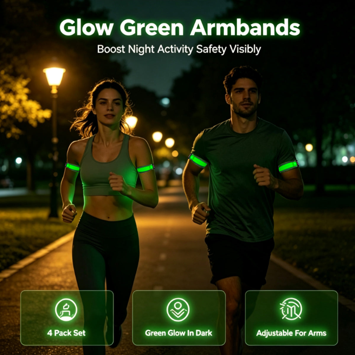 COMMIXCN  LED Armband for Running
