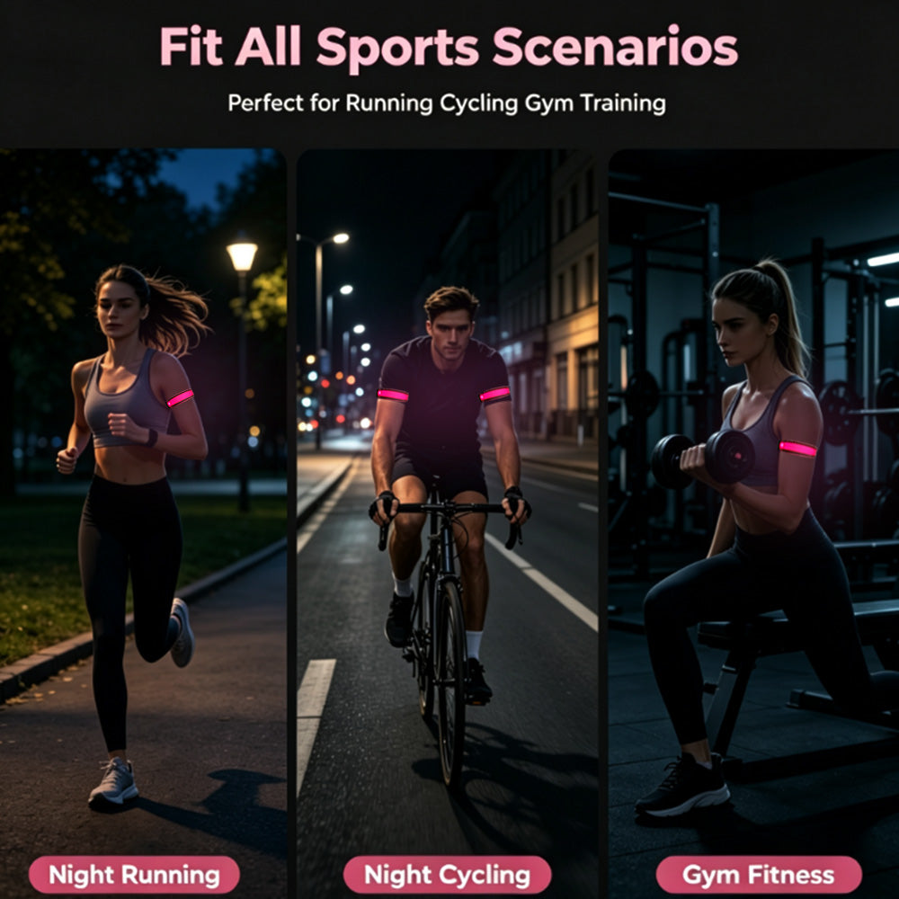COMMIXCN  LED Armband for Running