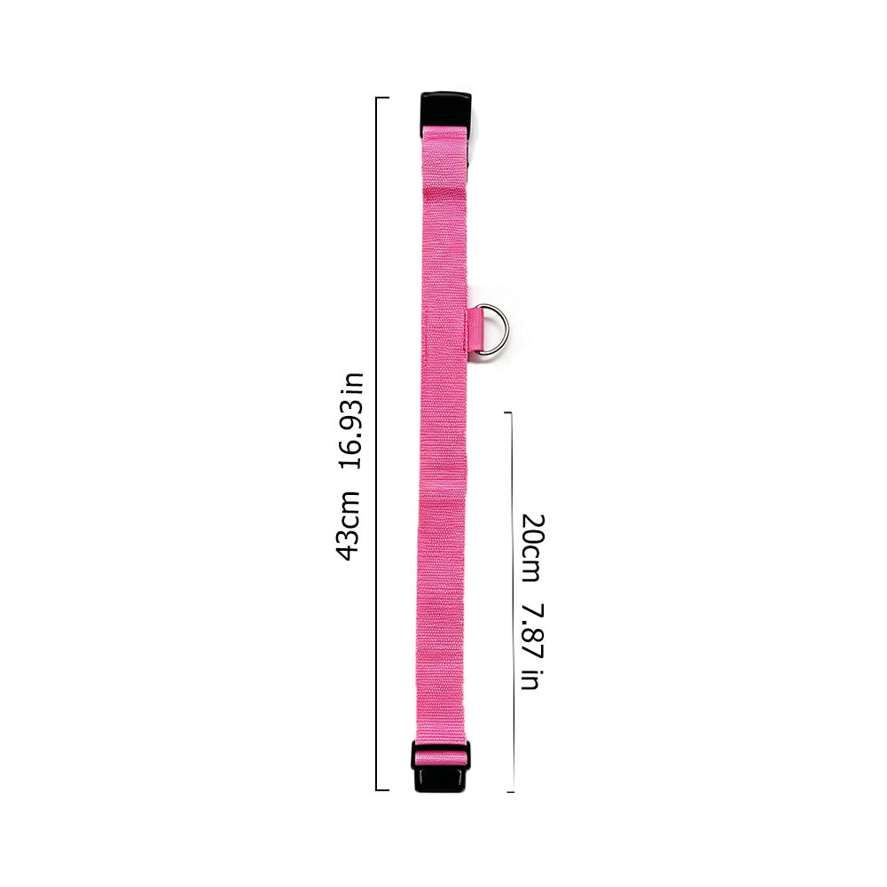 COMMIXCN LED Light Up Dog Collar, Waterproof 3 Modes(2 Pack)